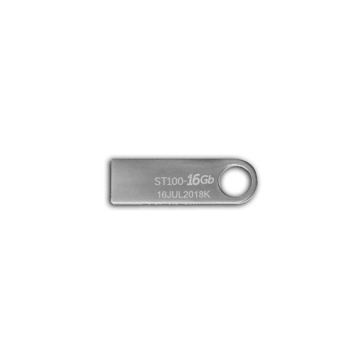 Memoria Usb Stylos 16GB Plata Metal